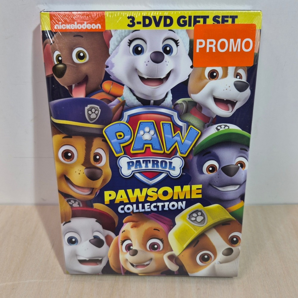 PAW Patrol Pawsome Collection 3-DVD‎ Gift Set Nickelodeon New Sealed 2109963